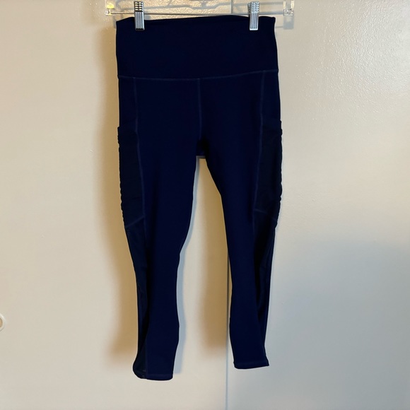 Fabletics Tights (Navy) with Pockets - Picture 5 of 5